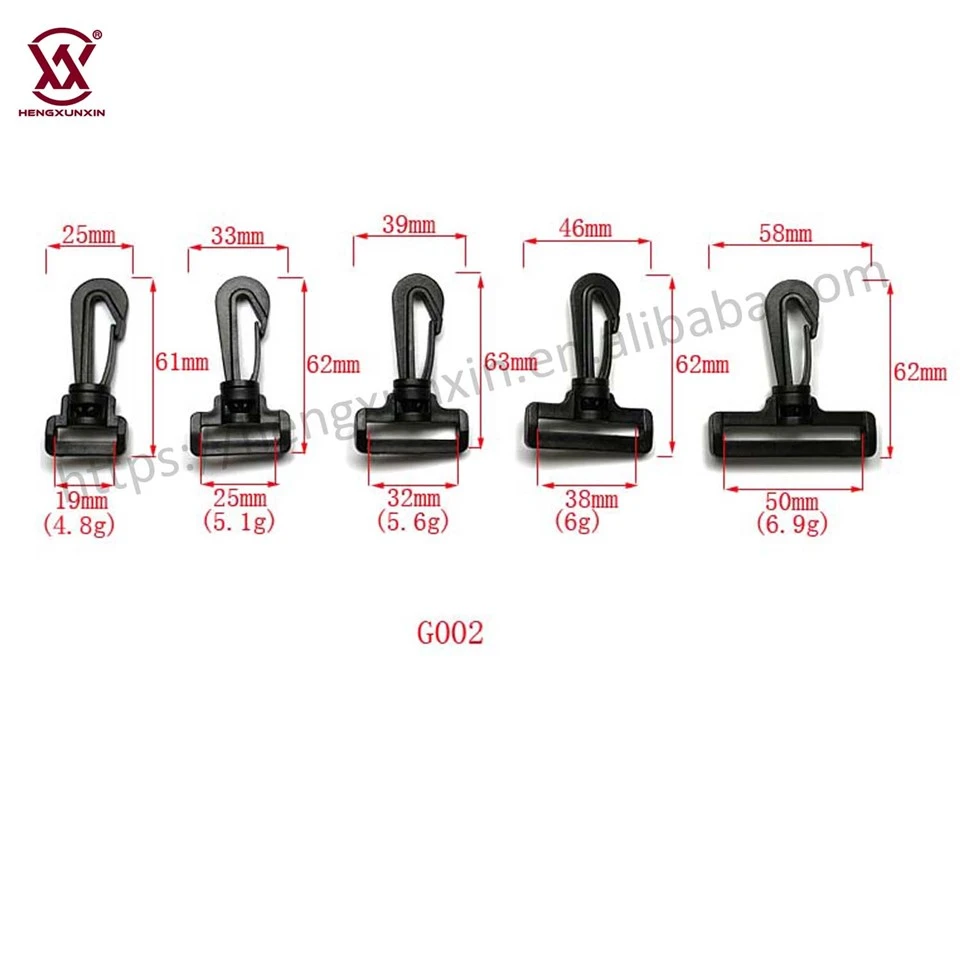 20mm Plastic Swivel Snap Hooks